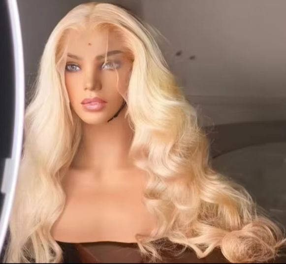 Peruka Blond 613 Długa Falowan – 613 Blonde Body Wave Lace Front Wig recenzja i cena