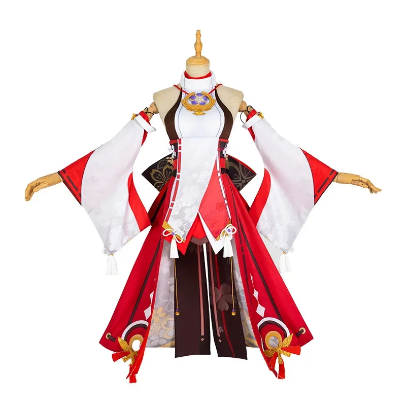 Kostium Cosplay Yae Miko Gra G – Synthetic Wigs recenzja i cena